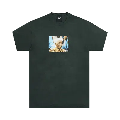 Pre-owned Kith X Mandela Learn To Love Tee 'stadium' In Black