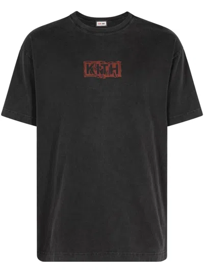 Kith X Marvel Carnage Vintage T-shirt In Black