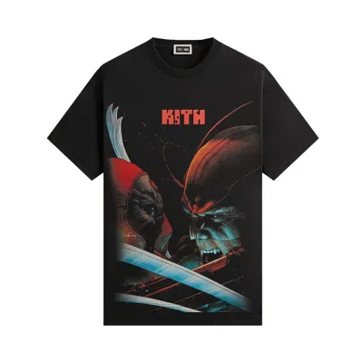 Pre-owned Kith X Marvel Deadpool Vintage Tee 'black' | Men's Size L