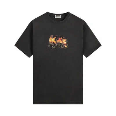 Pre-owned Kith X Marvel Ghost Rider Vintage Tee 'black' | Men's Size L