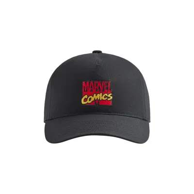 Pre-owned Kith X Marvel Gwynn Pinch Crown Snapback 'black'