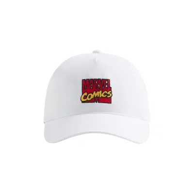 Pre-owned Kith X Marvel Gwynn Pinch Crown Snapback 'white'