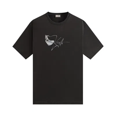 Pre-owned Kith X Marvel Herald Vintage Tee 'black'