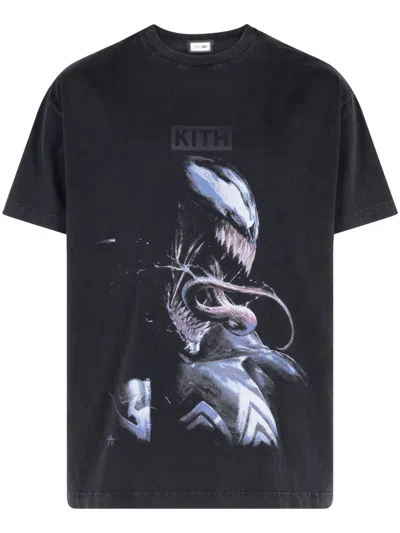 Kith X Marvel Lethal Protector Vintage T-shirt In Black