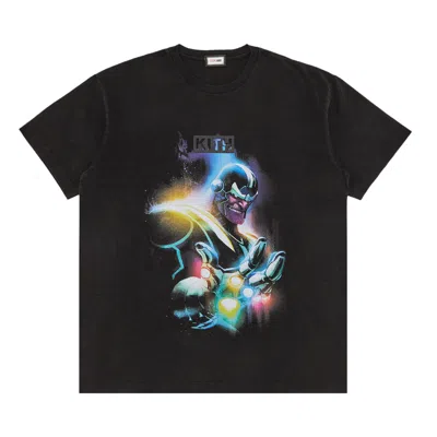 Pre-owned Kith X Marvel Mad Titan Vintage Tee 'black'
