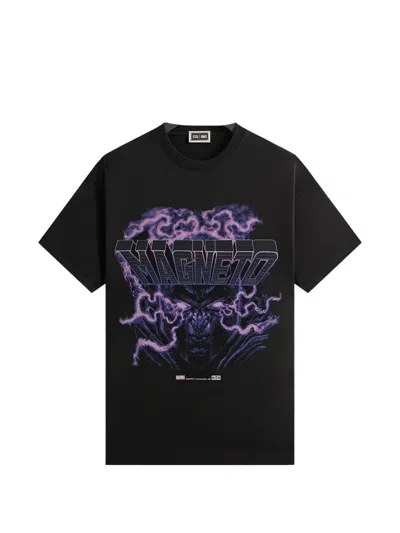 Kith X Marvel Magneto Printed T-shirt In Black