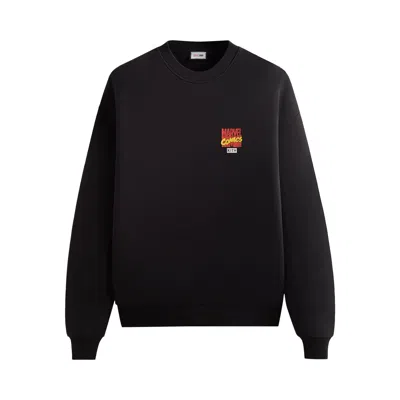Pre-owned Kith X Marvel Villains Clash Vintage Nelson Crewneck 'black'