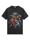 Kith X Marvel Vs. Capcom Final Fight Graphic T-shirt In Black