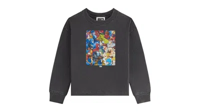 Pre-owned Kith X Marvel Vs. Capcom Kids Clash Of Super Heroes Vintage Tee Shirt In Black