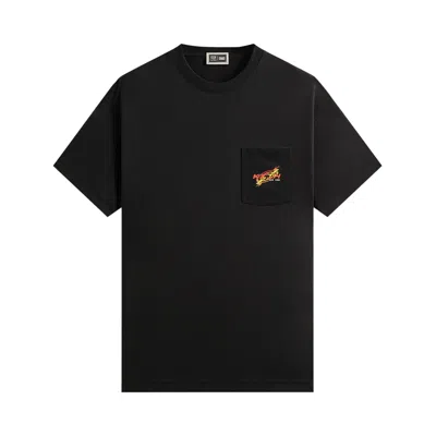 Pre-owned Kith X Marvel Vs. Capcom  World Vintage Pocket Tee 'black' | Men's Size S