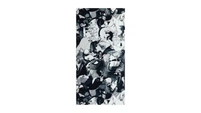 Pre-owned Kith X Marvel Vs. Capcom Printed Towel In Black