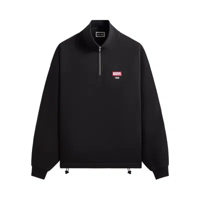Pre-owned Kith X Marvel Wolverine Nelson Quarter Zip 'black' | Men's Size L