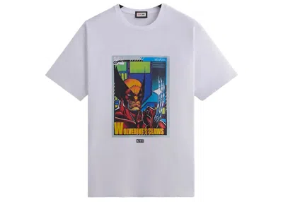 Pre-owned Kith X Marvel Xmen Wolverine Card Vintage Tee Shirt In White Ph