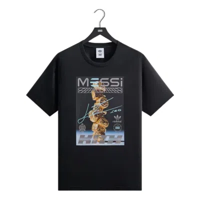 Kith X Messi For Adidas Football Graphic T-shirt 'black'