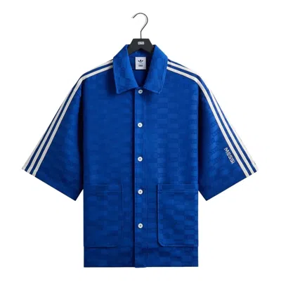 Kith X Messi For Adidas Football Monogram Shirt 'blue'