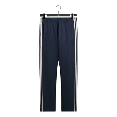 Kith X Messi For Adidas Football Wool Track Pant 'night Navy' In Blue
