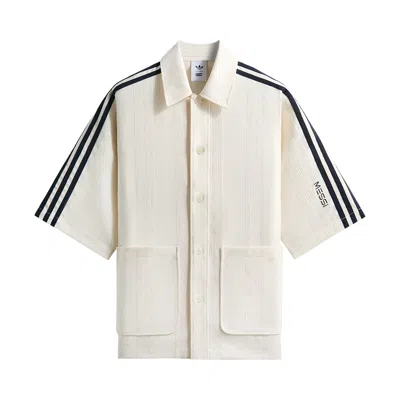Pre-owned Kith X Messi For Adidas Shirt 'chalk White' | Men's Size S