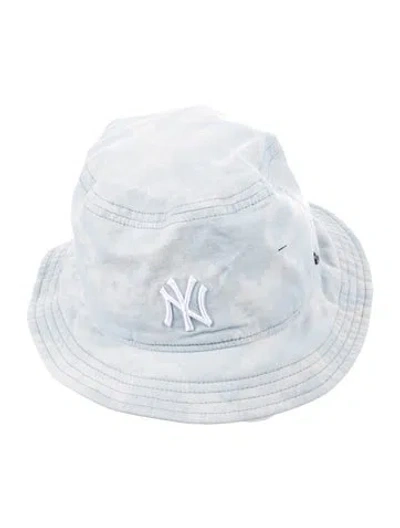 Pre-owned Kith X Mlb Logo Baseball Cap In Blue