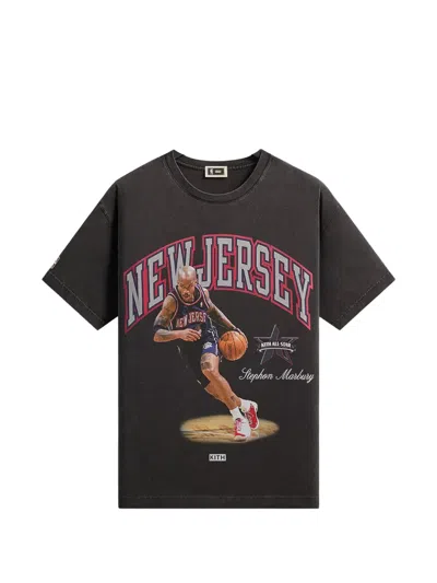 Kith X Nba All-star New Jersey Nets Stephon Marbury T-shirt In Brown