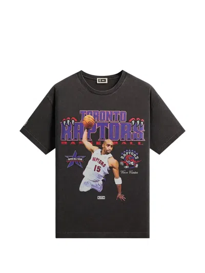 Kith X Nba Toronto Raptors Vince Carter Graphic-print T-shirt In Black
