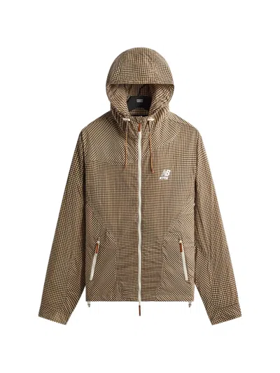 Kith X New Balance Madison Vi Jacket In Brown