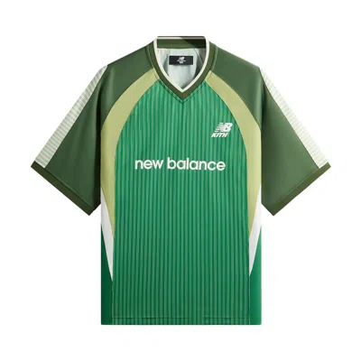 Pre-owned Kith X New Balance Mesh Chase Jersey 'spring Juniper' | Green | Men's Size L