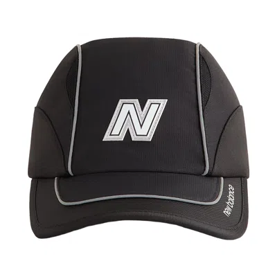 Pre-owned Kith X New Balance Mixed Tech Griffey Runner Cap 'black' | Men's Size M