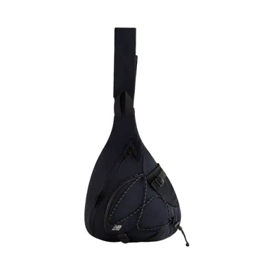 Pre-owned Kith X New Balance Nylon Sling Backpack 'black' | Men's Size Onesize