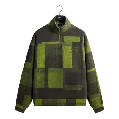 Kith X New Balance Woodblock Nelson Quarter Zip 'calliste' In Multi