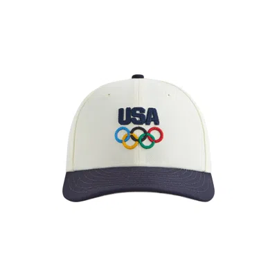 Pre-owned Kith X New Era For Team Usa 59fifty Fitted Low Profile 'nocturnal' | Blue | Men's Size 7.75