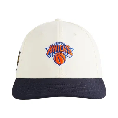 Pre-owned Kith X New Era For The New York Knicks Two Tone 59fifty Low Profile Fitted Cap 'sandrift' | White |