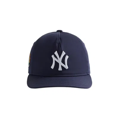 Pre-owned Kith X New Era For The Yankees Nylon 9fifty A-frame 'nocturnal' | Blue | Men's Size Onesize