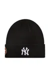 Kith X New Era New York Yankees Beanie In Black