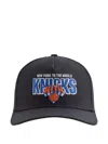 Kith X New Era X New York Knicks 9forty Snapback Cap In Black