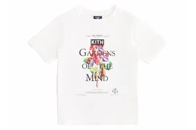 Pre-owned Kith X New York Botanical Garden Kids Le Sene Du Perou Vintage Tee White