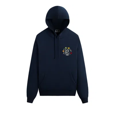 Pre-owned Kith X New York Botanical Garden La Casse Williams Iii Hoodie 'nocturnal' In Blue