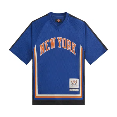 Pre-owned Kith X New York Knicks Mesh Ryan Top 'current' | Blue | Men's Size M