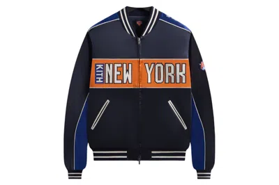 Pre-owned Kith X New York Knicks Souvenir Jacket Nocturnal