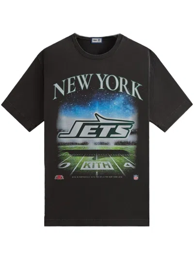 Kith X Nfl '47 Jets "vintage" T-shirt In 灰色