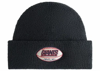 Pre-owned Kith X Nfl Giants Mia Beanie In Nocturnal