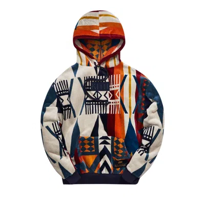 Pre-owned Kith X Pendleton Terry Williams Hoodie 'ivory/multicolor' | Multi-color | Men's Size S