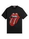Kith X Rolling Stones Tongue T-shirt In Black