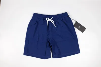 Pre-owned Kith X Ronnie Fieg Kith Tilden Swim Shorts Blue M