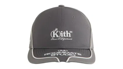 Pre-owned Kith X Roommate Studio Aaron Classic Cap In Asteroid