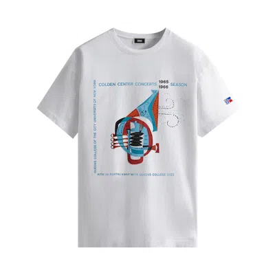Pre-owned Kith X Russell Athletic For Cuny Queens College Jazz Vintage Tee 'white' | Men's Size Xxl