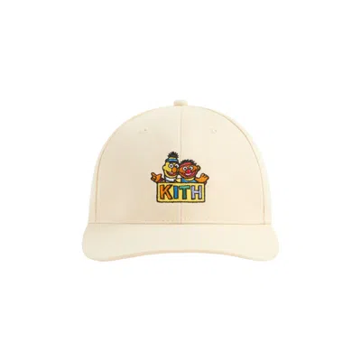 Pre-owned Kith X Sesame Street Aaron Cap 'sandrift' | Cream | Men's Size Onesize In White