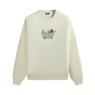 Pre-owned Kith X Sesame Street Ernie Nelson Crewneck 'chalk' | Cream | Men's Size M