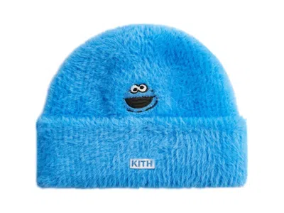 Pre-owned Kith X Sesame Street Kids Mia Beanie In Chicory