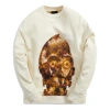 Kith X Star Wars C-3po Crewneck 'waffle' In Neutral
