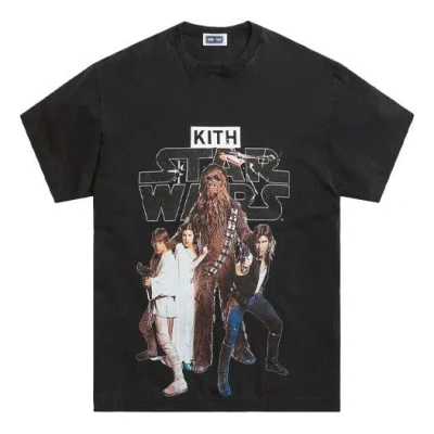 Kith X Star Wars Classic Vintage Tee 'black'
